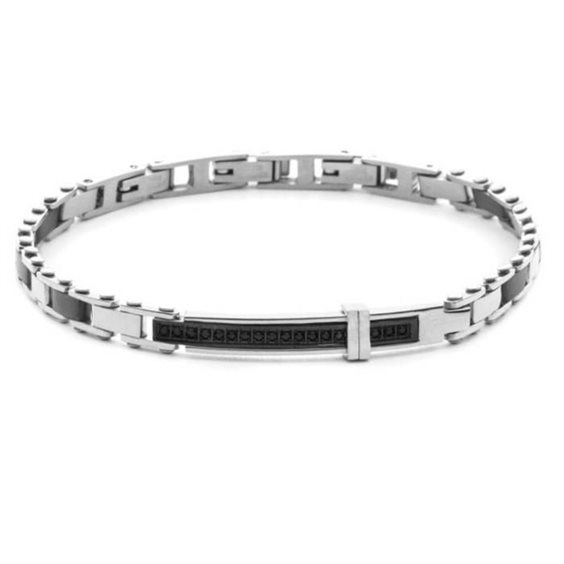 Bracciale 4US: Cesare Paciotti Uomo in Acciaio 4UBR8454 - 4UBR8454